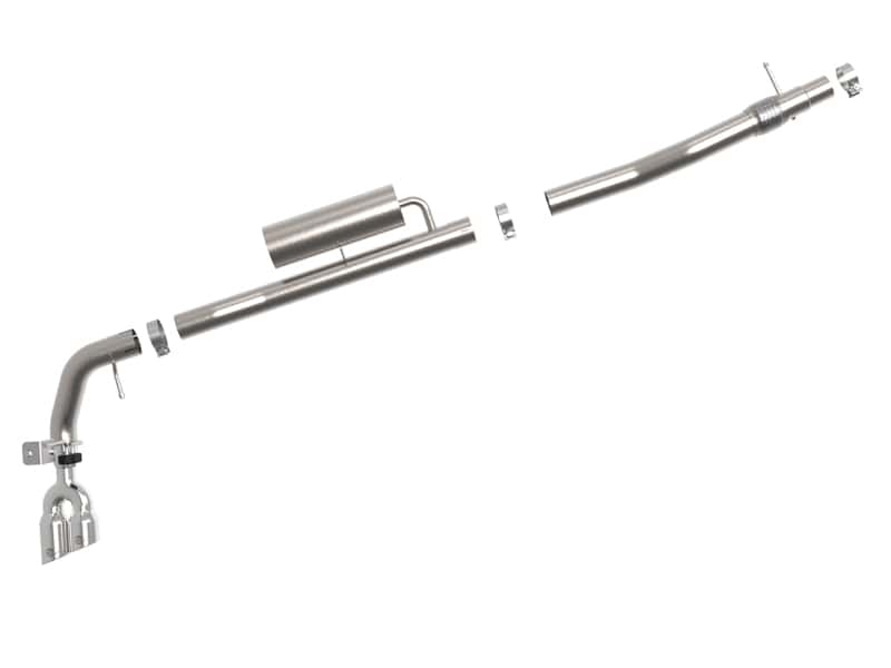 aFe — aFe Rebel Series 3in Cat-Back Exhaust Side Exit w/ Polished Tips 19-20 Ford Ranger L4-2.3L (t)
Cat-Back Exhaust - view 3