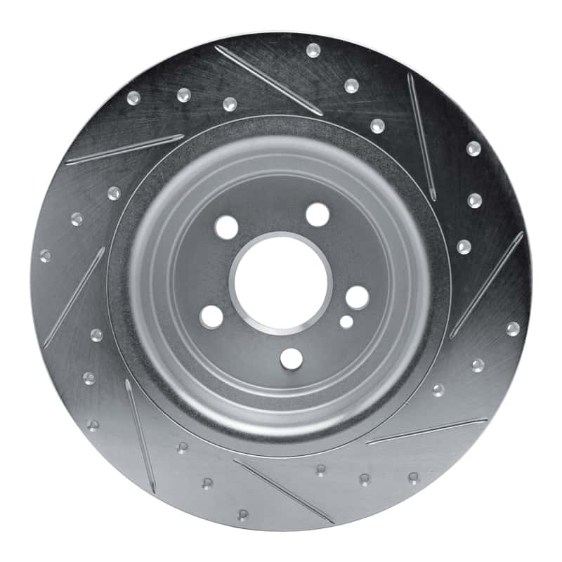 R1 Concepts — R1 20-25 Mercedes-Benz GLE350 Rear Left Drilled & Slotted Silver Brake Rotor
R1 Brake Rotor Drill - view 5