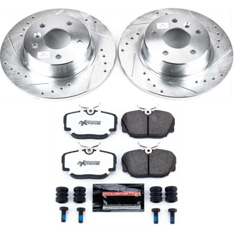 PowerStop — Power Stop 99-04 Land Rover Discovery Rear Z26 Street Warrior Brake Kit - view 1