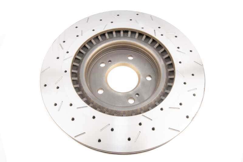 DBA — DBA 8/93-94 Nissan Skyline R32 GT-R/95-7/98 R33 & R34 GT-R Front Drilled & Slotted 4000 Series Rotor
XS 4000 Series
Brake Rotor - view 2