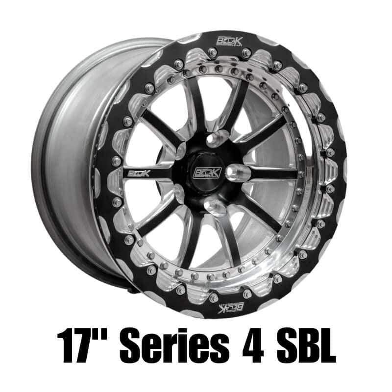 Belak Wheels — Belak 17x9.5 / 6.25in BS / 6x135mm BP / High Pad / Series 4 - Single Beadlock Wheel - view 1