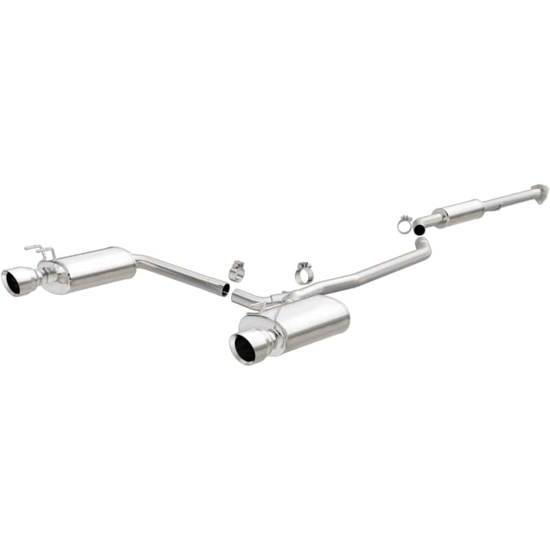 Magnaflow — MagnaFlow Sys C/B 2015 Honda Accord 3.5L V6 2.5in SS Dual Split Rear Polished 4.5 Tip
Cat-Back - view 2