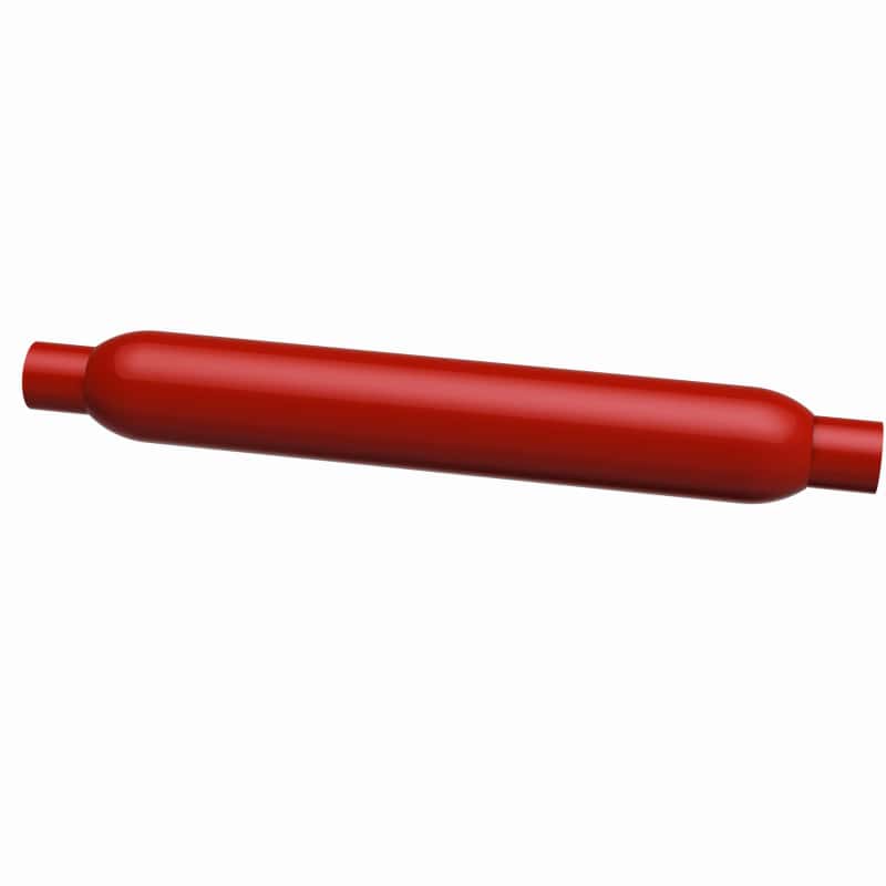 Magnaflow — MagnaFlow Muffler Red Pack Series Glasspack 3.5in Rd 22in Body Length 2in/2in Inlet/Outlet
Glasspack - view 26