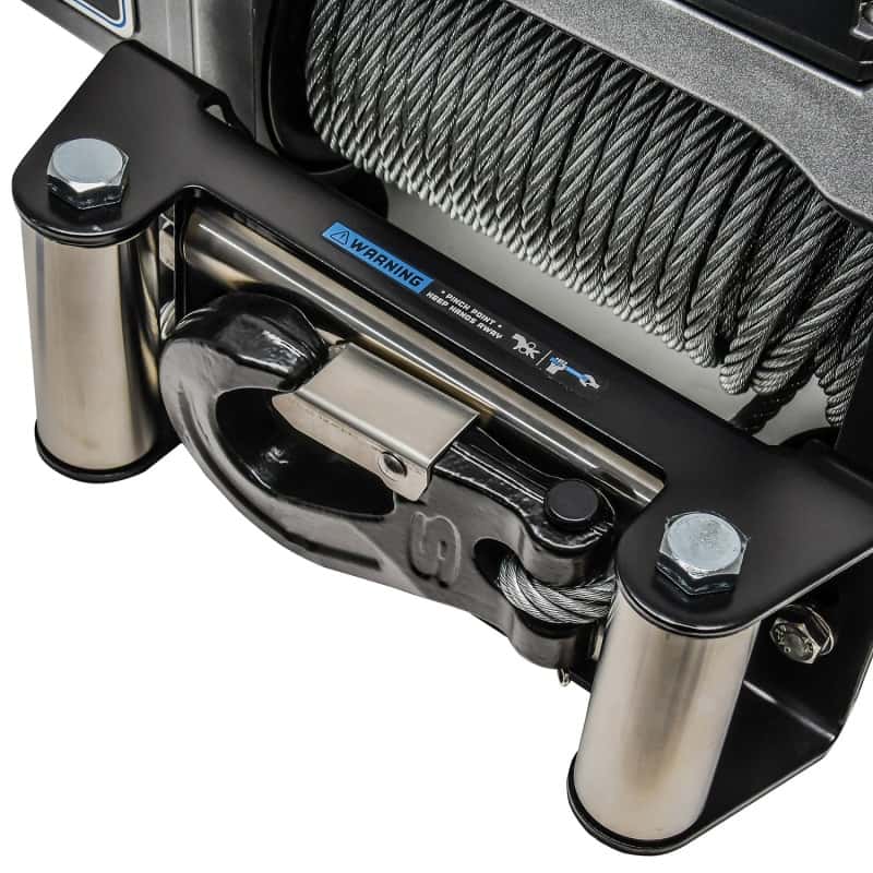 Superwinch — Superwinch 10000 LBS 12V DC 3/8in x 85ft Wire Rope SX 10000 Winch
Winch - view 12