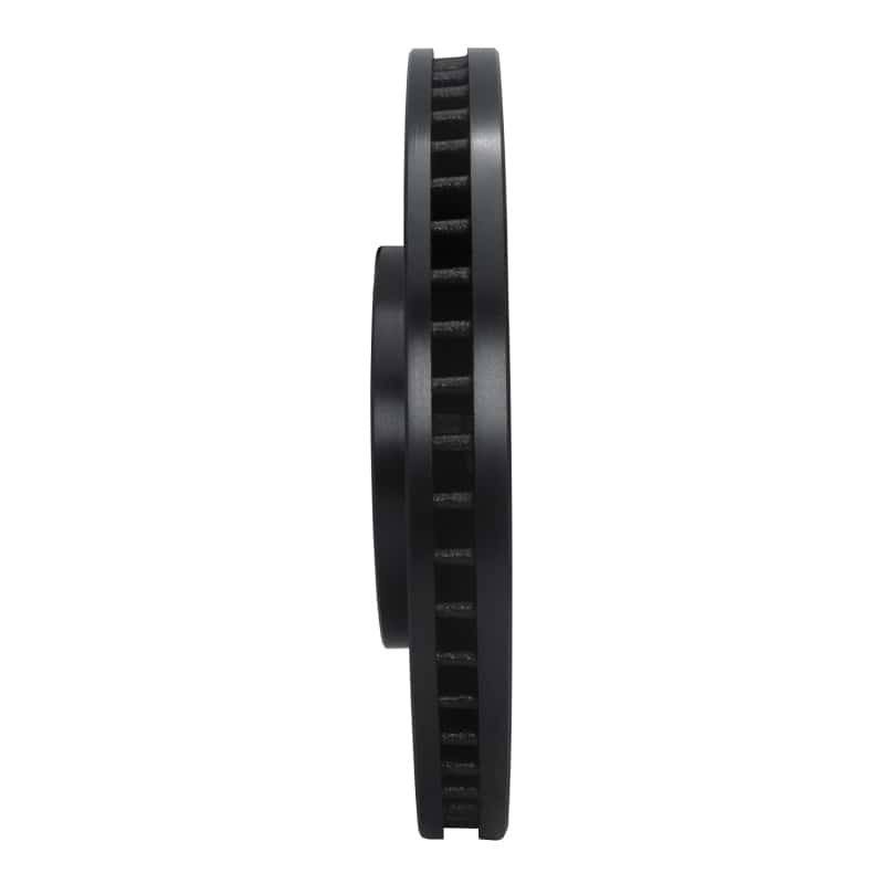 R1 Concepts — R1 05-14 Infiniti FX35 Front Left Drilled & Slotted Black Brake Rotor
R1 Brake Rotor Drill - view 3