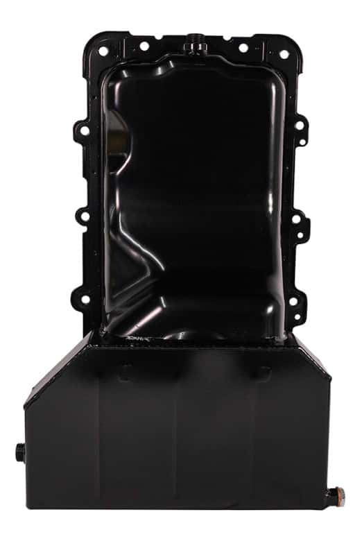 Moroso — Moroso Ford 4.6/5.4L (w/Rear Sump) Kicked Out Wet Sump 7qt 6.5in Steel Oil Pan - view 4