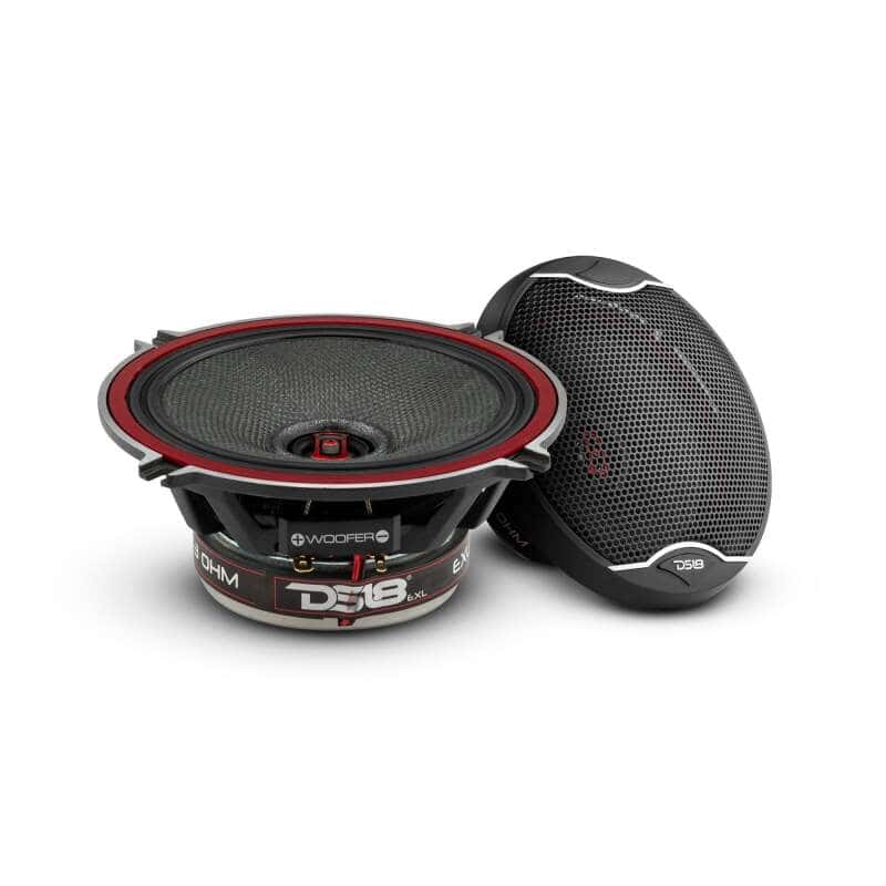 DS18 — DS18 5.25in 80 Watts RMS 3 ohm 2-Way Coaxial Speakers And Component System w/ Fiberglass Cone - view 1