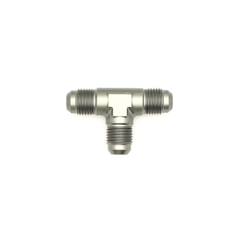 DeatschWerks — DeatschWerks 6AN Male Flare + 6AN Male Flare To 6AN Male Flare Tee Fitting - view 4