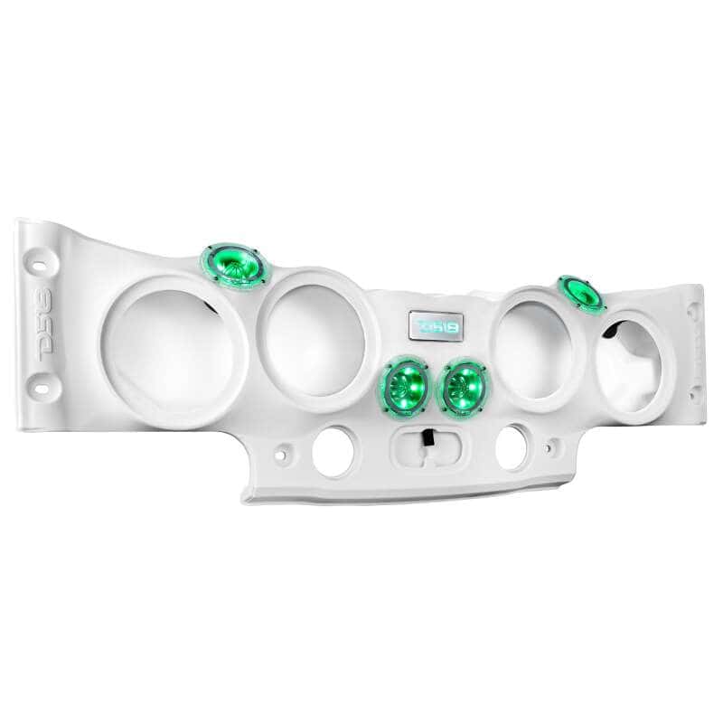DS18 — DS18 07-18 JK/JKU Jeep Soundbar Fits 4x 8in Speakers (Not Included) Tweeters Drivers Included-White - view 8