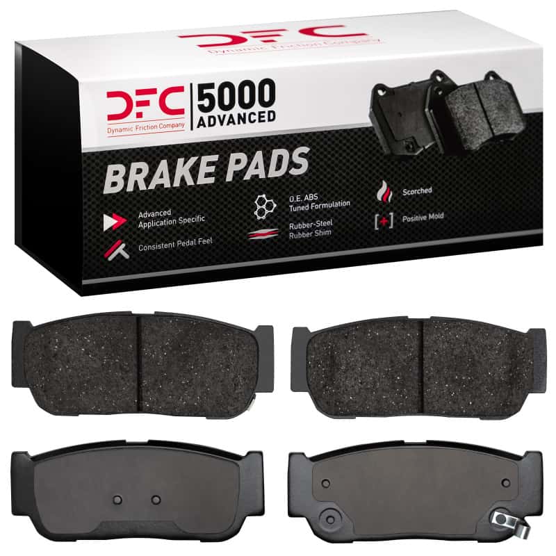 DFC — DFC 03-09 Kia Sorento Rear 5000 Advanced Ceramic Brake Pads
DFC Brake Pad Set - view 1