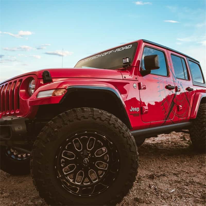 Rigid Industries — Rigid Industries 2018 Jeep JL - A-Pillar Mount Kit - Mounts Set of D / D-SS / SR-M / Ignite Series
18 JEEP JL A-PLR MNT
A-PILLAR MOUNT - view 9