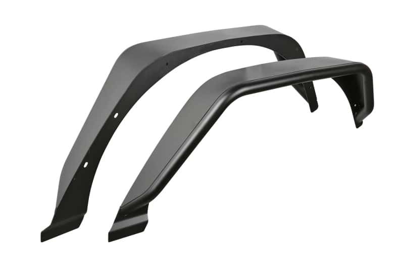 Fabtech — Fabtech 18-21 Jeep JL 4WD Rear Steel Tube Fenders - Textured Black
Fender - view 2
