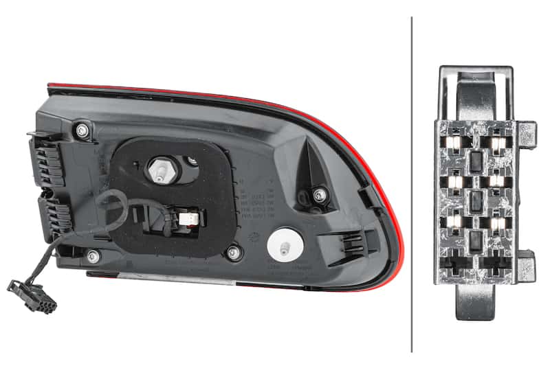 Hella — Hella 2015-2018 Porsche Macan Right Inner Tail Light
TailLightAssembly - view 3