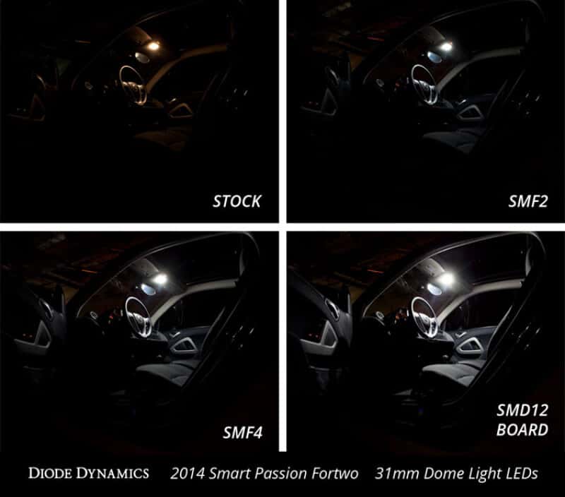 Diode Dynamics — Diode Dynamics 36mm HP6 LED Bulb LED - Blue (Single) - view 4