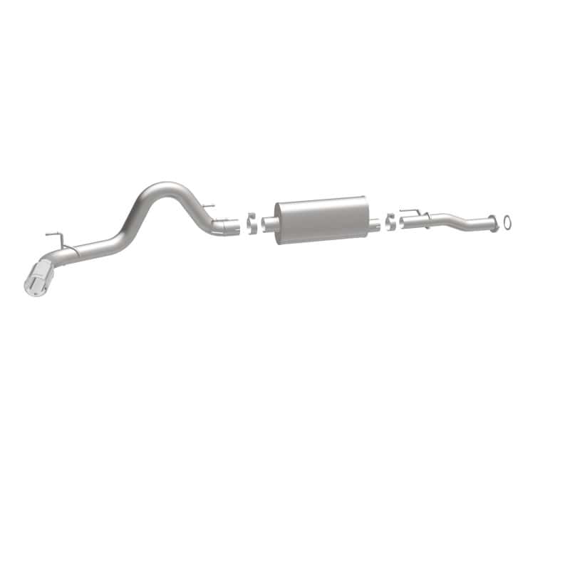 Magnaflow — MagnaFlow Cat-Back 2016 Toyota Tacoma 3.5L V6 SS 3in Single Pass Side Exit Rear 4in Tip
Cat-Back - view 7