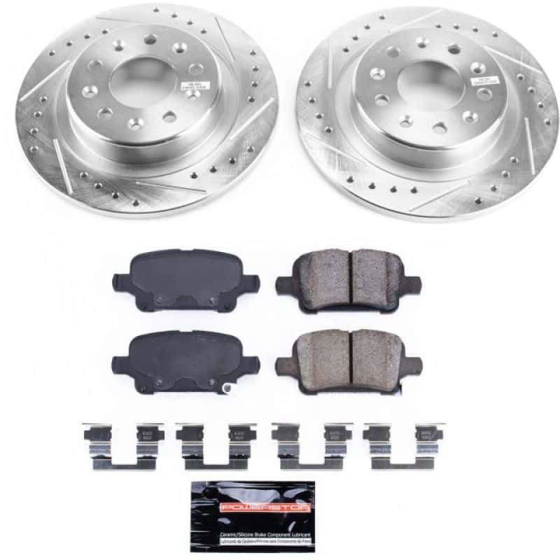 PowerStop — Power Stop 17-19 Buick LaCrosse Rear Z23 Evolution Sport Brake Kit - view 1
