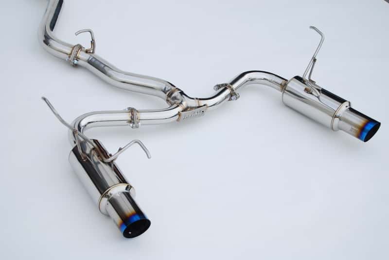 Invidia — Invidia 2022+ Subaru WRX N1 Twin Outlet Single Layer Tip Cat-Back Exhaust - view 6
