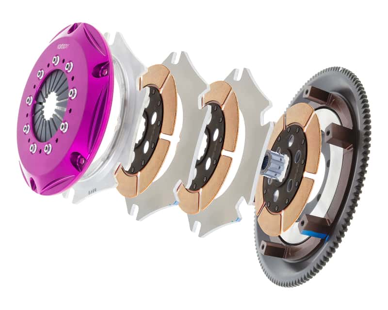 Exedy — Exedy 1986-1989 Mazda RX-7 R2 Hyper Triple Cerametallic Clutch Rigid Disc Push Type Cover
Hyper Multi Series
Clutch Kit - view 2
