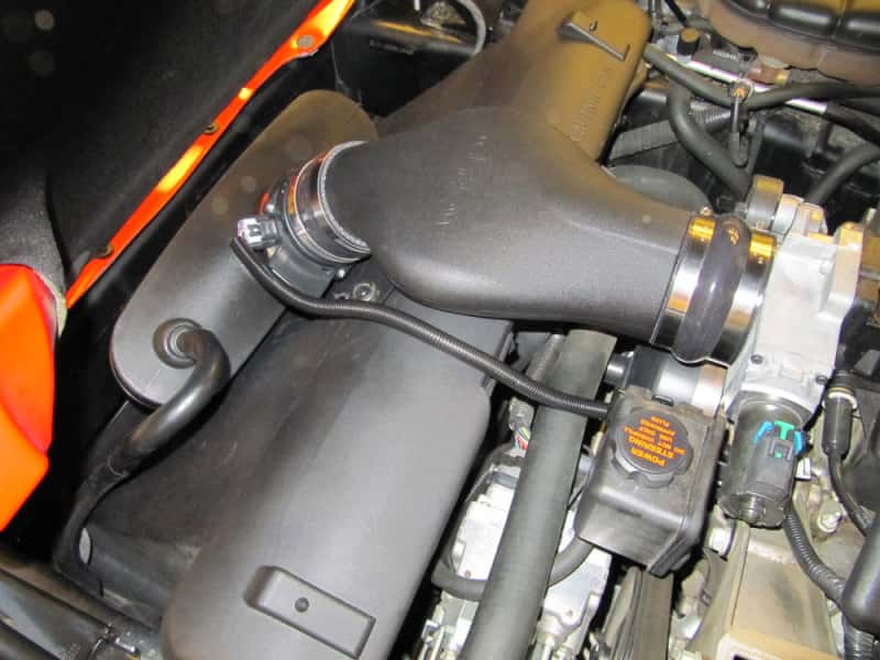 Airaid — Airaid 01-04 Corvette C5 CAD Intake System w/ Tube (Dry / Red Media)
Performance Air Inta
Air Intake System - view 2