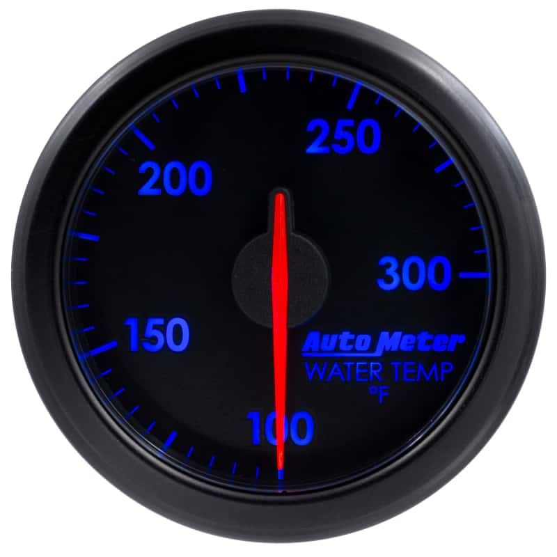 AutoMeter — Autometer Airdrive 2-1/6in Water Temperature Gauge 100-300 Degrees F - Black
GA 2" WTMP AIRDRV BK - view 9
