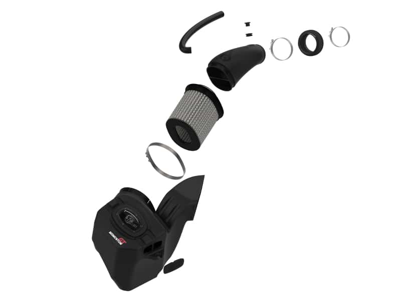 aFe — aFe Momentum GT Cold Air Intake System w/Pro Dry S Filter 19-21 Ram 2500/300 V8-6.4L
Momentum GT Intake - view 2