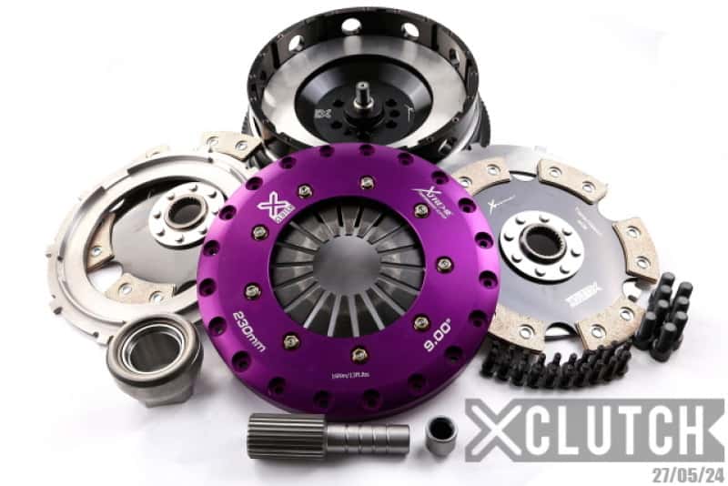 XCLUTCH — XClutch 11-13 BMW 335is Base 3.0L 9in Twin Solid Ceramic Clutch Kit (6 Bolt/PB in Input Shaft)
Clutch Kit - view 1
