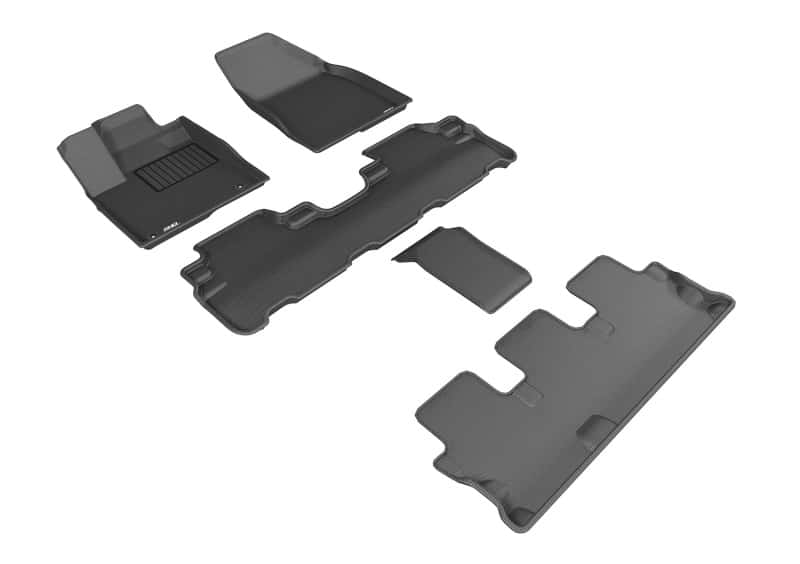 3D MAXpider — 3D MAXpider 14-19 Toyota Highlander w/ Bucket 2nd Row Kagu Floormat Set (R1, R2, R3) - Black
Floor Mat Set - view 1