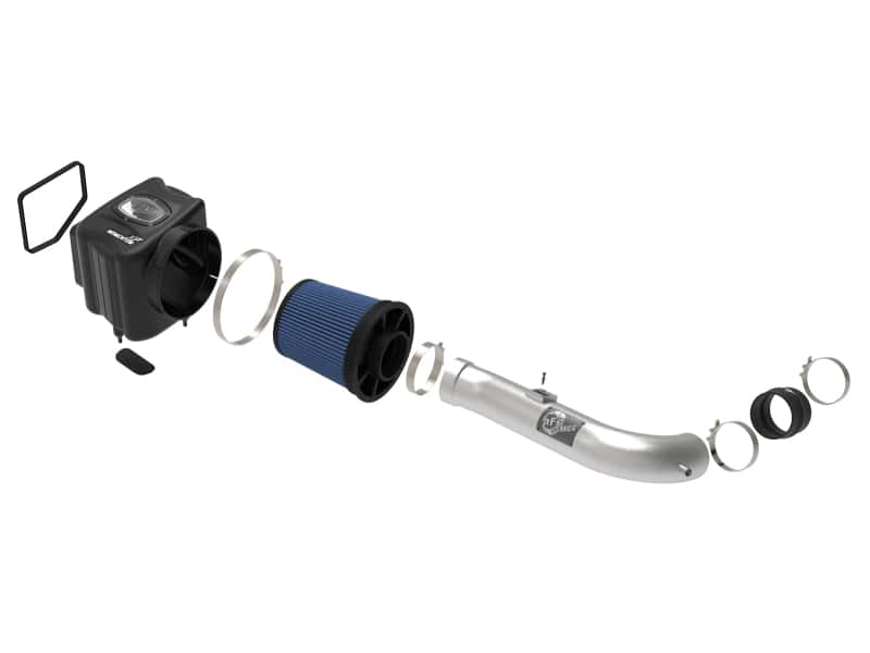 aFe — aFe Momentum XP Cold Air Intake System w/ Pro 5R Media Brushed 14-19 GM Silverado/Sierra 1500
Momentum XP Intake - view 5