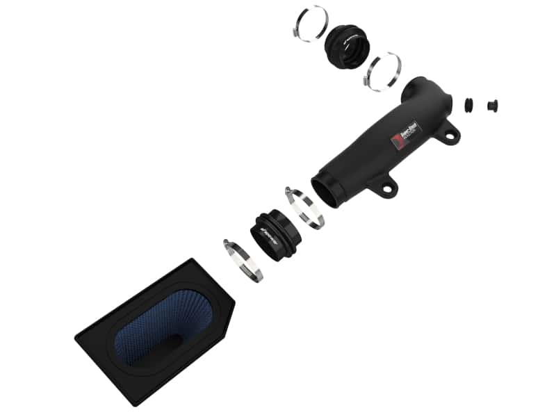 aFe — aFe Super Stock Induction System Pro 5R Media 18-21 Jeep Wrangler JL L4-2.0L (t)
Super Stock Intake - view 3