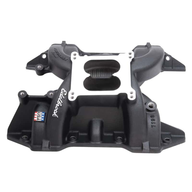 Edelbrock — Edelbrock Performer RPM 440 Manifold Black Powdercoated
MANIFOLD - view 1