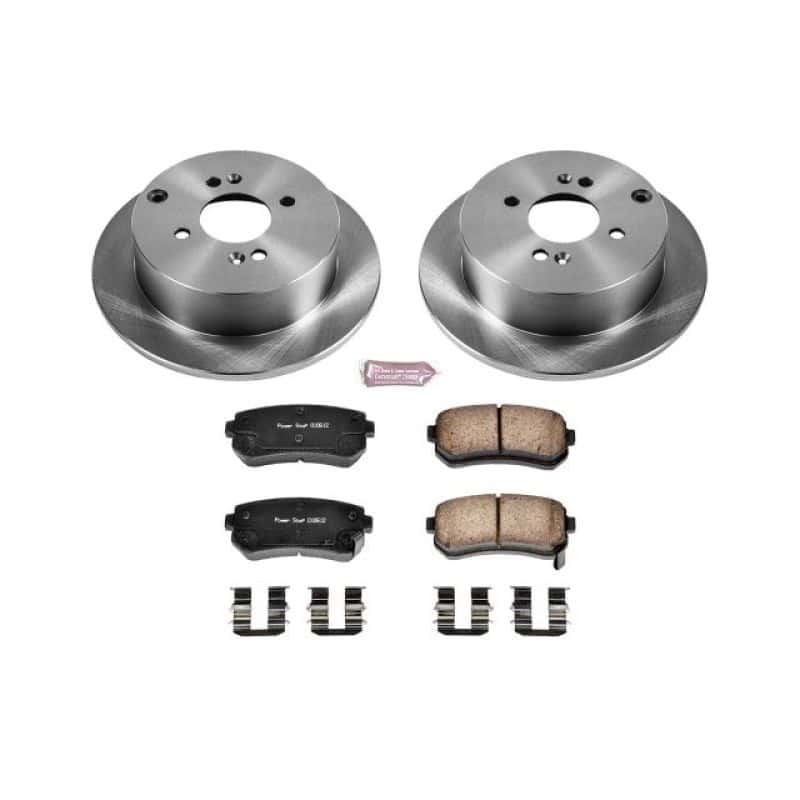 PowerStop — Power Stop 06-07 Hyundai Accent Rear Autospecialty Brake Kit - view 1