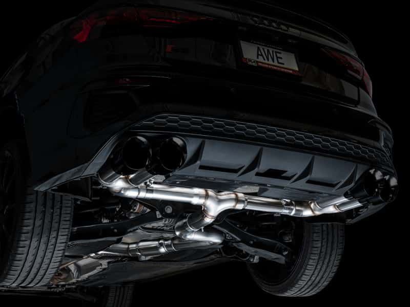 AWE Tuning — AWE 22-24 Audi 8Y S3 Track Edition Exhaust  - Diamond Black Tips
Track Catback - view 11