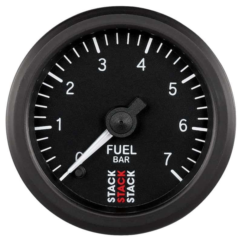 AutoMeter — Autometer Stack 52mm 0-7 Bar M10 Male Pro Stepper Motor Fuel Pressure Gauge - Black
Ga FP Stpr Blk 7 Bar - view 1