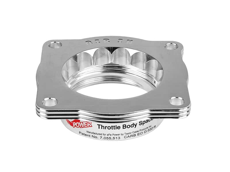 aFe — aFe Silver Bullet Throttle Body Spacers TBS BMW 325i (E46) 01-06 L6-2.5L
Throttle Body Spacer
TBdySpacer - view 4