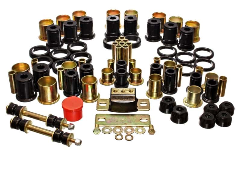Energy Suspension — Energy Suspension 74-77 Oldsmobile Cutlass/442/F-85/Europa Black Hyper-flex Master Bushing Set
Master Bushing Kit - view 1