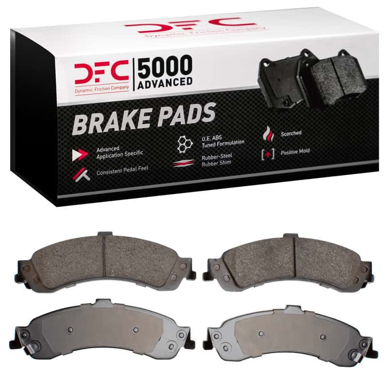 DFC — DFC 00-06 Cadillac Escalade ESV Rear 5000 Advanced Ceramic Brake Pads
DFC Brake Pad Set - view 1