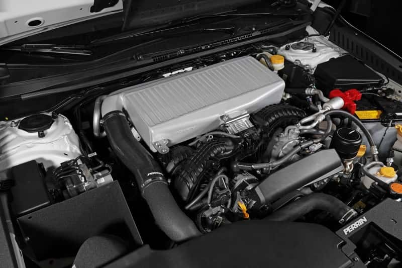Perrin Performance — PERRIN 22-25 Subaru WRX / 19-25 Ascent / 20-25 Outback & Legacy Turbo Top Mount Intercooler - Silver - view 6