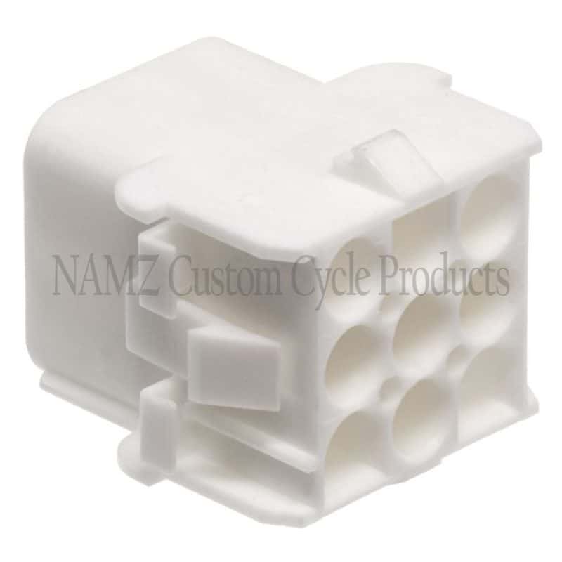 NAMZ — NAMZ AMP Mate-N-Lock 9-Position Male Wire Cap Connector w/Wire Seal - view 1