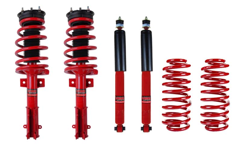 Pedders — Pedders 05-14 Ford Mustang (GT 500 Mount) EziFit SportsRyder Spring And Shock Kit  - view 1
