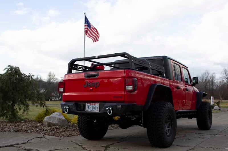 Fishbone Offroad — Fishbone Offroad 2020+ Jeep Gladiator Gladiator Mako Rear Bumper - view 8