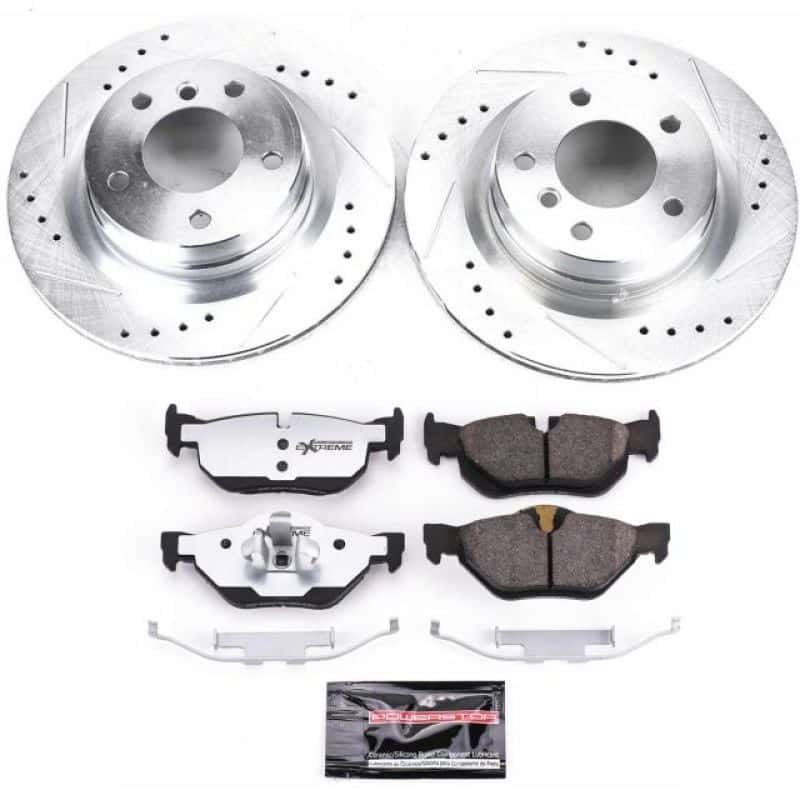 PowerStop — Power Stop 2006 BMW 325i Rear Z26 Street Warrior Brake Kit - view 1