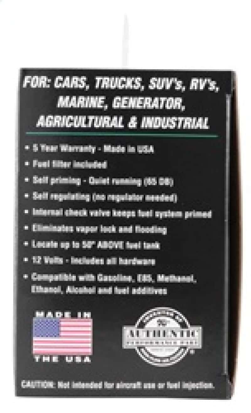 K&N Engineering — K&N Performance Electric Fuel Pump 9-11.5 PSI Diesel - view 9