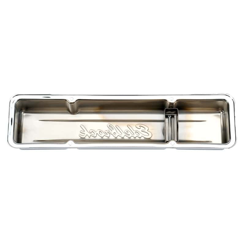 Edelbrock — Edelbrock Valve Cover Signature Series Chevrolet 1959-1986 262-400 CI V8 Low Chrome
CHROME/PRO-FLO - view 7