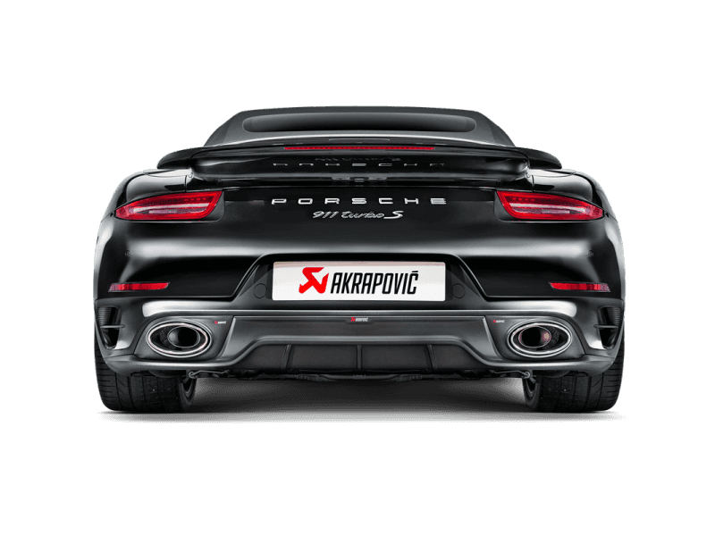 Akrapovic — Akrapovic 14-15 Porsche 911 Turbo/Turbo S (991) Slip-On Line (Titanium) w/ Carbon Titanium Tips
Slip-On Line - view 4