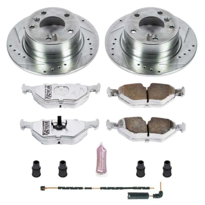 PowerStop — Power Stop 03-05 BMW Z4 Rear Z26 Street Warrior Brake Kit - view 1