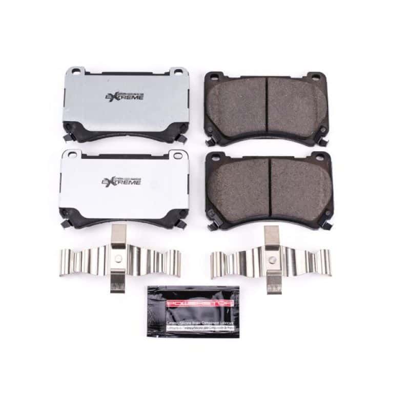 PowerStop — Power Stop 2011 Hyundai Equus Front Z26 Extreme Street Brake Pads w/Hardware
Z26 Brake Pads - view 1
