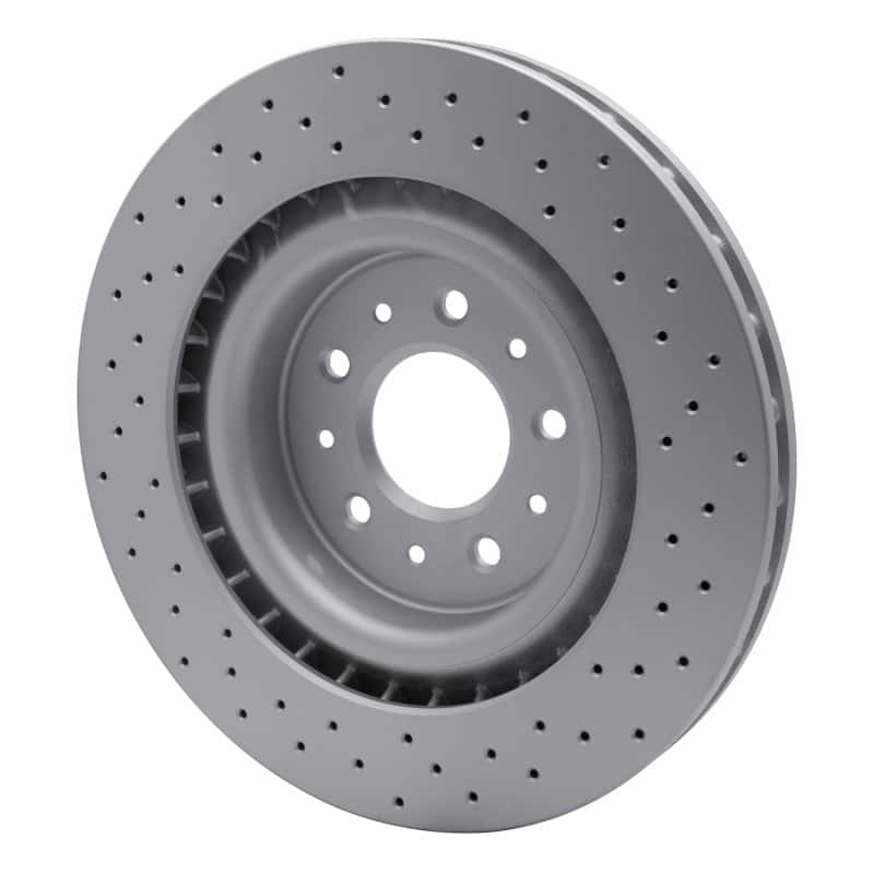DFC — DFC 00-06 Jaguar XKR Front Drilled GeoSPEC Coated Rotor
DFC Brake Rotor - view 4