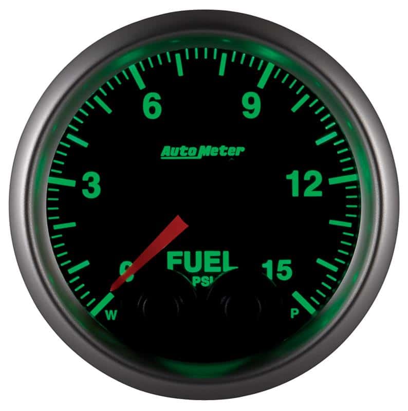 AutoMeter — AutoMeter Gauge Fuel Press 2-1/16in. 15PSI Stepper Motor W/Peak & Warn Elite
GA 2" FUELP 15PSI EL - view 3