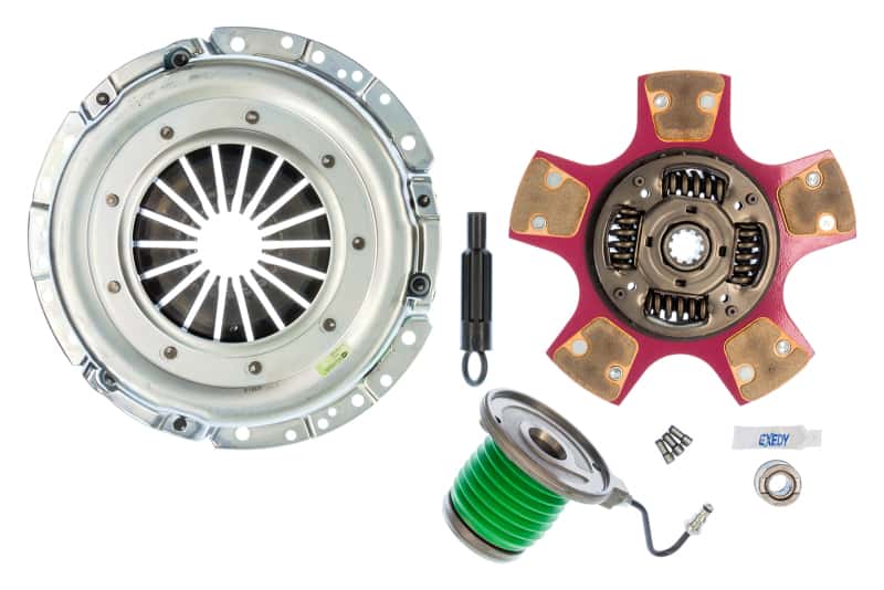 Exedy — Exedy 2005-2010 Ford Mustang V8 Stage 2 Cerametallic Clutch Paddle Style Disc w/Hydraulic SC
Stage 2 Clutch Kit
Clutch Kit - view 1