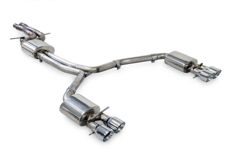 AWE Tuning — AWE Tuning Audi C7.5 A6 3.0T Touring Edition Exhaust - Quad Outlet Chrome Silver Tips
Touring Exhaust - view 1